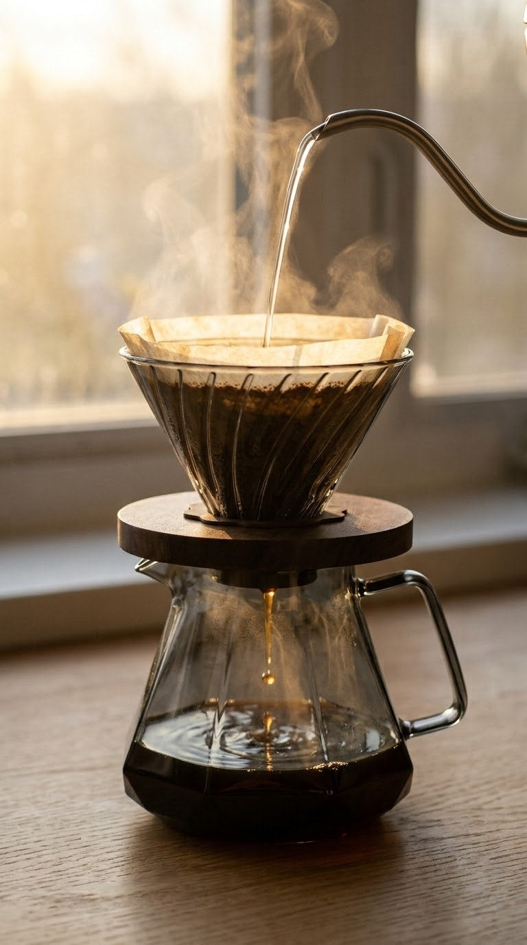 The Morning Set brewing in morning light