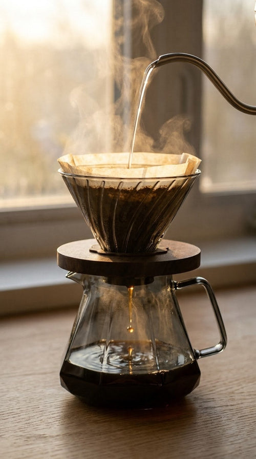 The Full Ritual: pour-over set, gooseneck kettle and scale