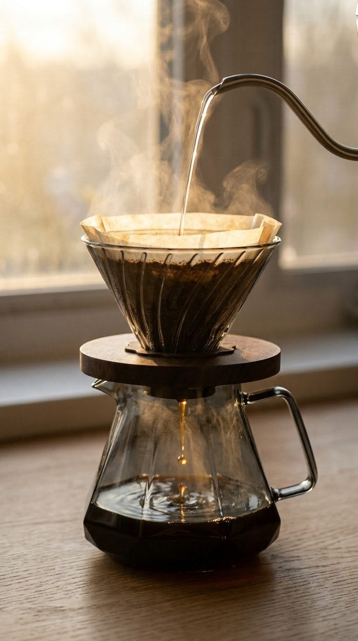 The Full Ritual: pour-over set, gooseneck kettle and scale